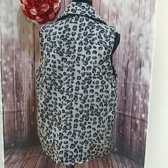 Jolt Animal Print Large Motor Vest - Picture 3 of 8
